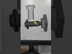 Customized CNC Turning Aluminum Machining Packaging Carton Box Included