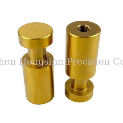 Dobra cena Precision CNC Lathe Parts with +/-0.005mm Tolerance and Customized Color Anodizing Surface Treatment W Internecie